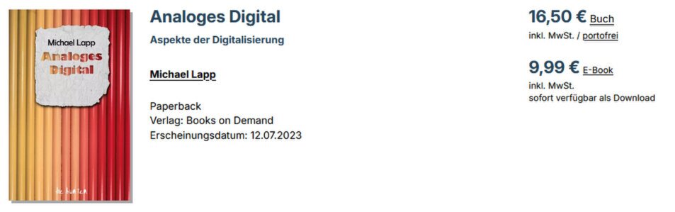 Die Welt wird Analoges Digital<br />©memephoto